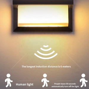 Không thấm nước cơ thể con người tự động cảm biến ánh sáng cầu thang trong nhà ban công Led Tường Ngoài Trời ánh sáng - Product Image 5