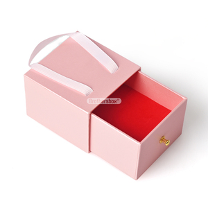 Custom Logo Premium Drawer Jewelry <b>Box</b> with Liner Paper Packaging for Ring <b>Earring</b> Necklace Bracelet Gift Set - Product Image 4