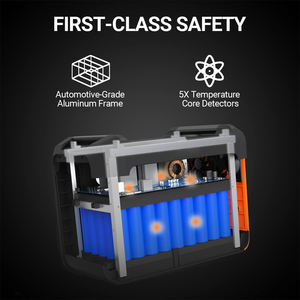 SOUOP 2400W Estação de Energia para Acampamento Bateria LiFePO4 Portátil Carregamento Sistema de Energia Gerador <span class=keywords><strong>Solar</strong></span> <span class=keywords><strong>2kW</strong></span> Estação de Energia Portátil 2000W - Product Image 4