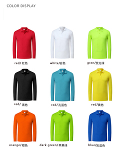 <span class=keywords><strong>Polo</strong></span> a <span class=keywords><strong>Maniche</strong></span> <span class=keywords><strong>Lunghe</strong></span> da Uomo in 100% Poliestere, Tinta Unita, Personalizzabile con Ricamo o Stampa Logo, Vendita all'Ingrosso - Product Image 3