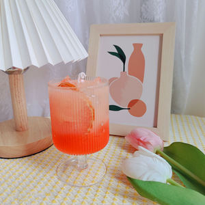 Personalizado jugo de naranja bebida café postre aromaterapia Soda agua vaso vela perfumada - Product Image 1