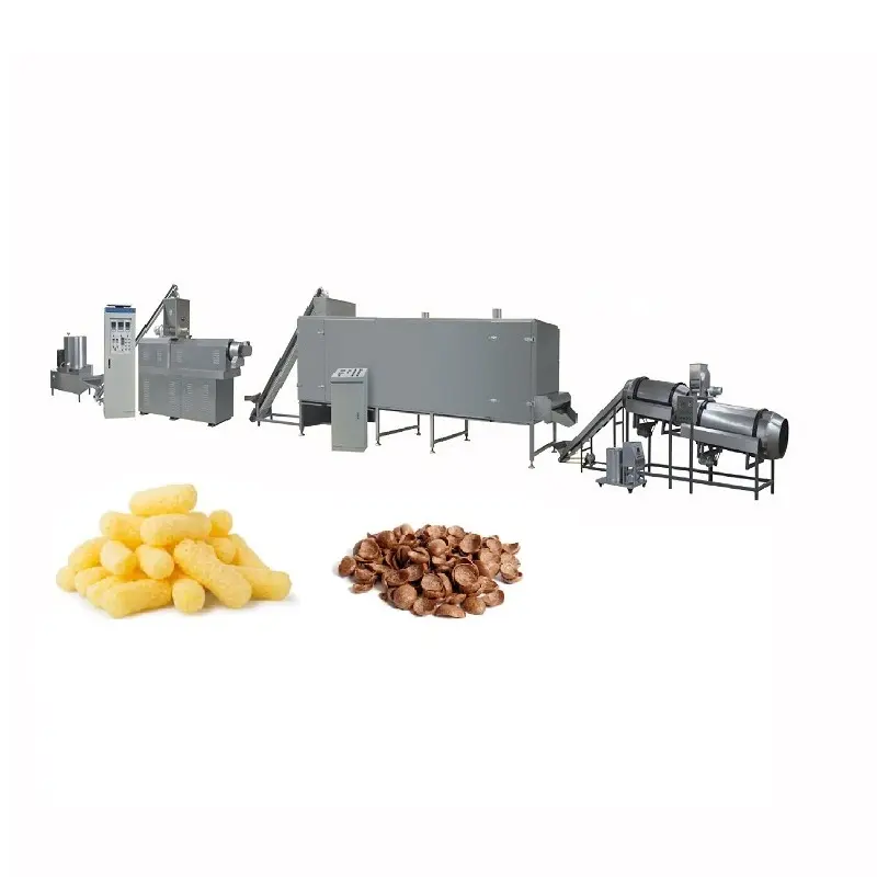 Kaasballen Snacks Chips Maken Machine Kenya Gepofte Snackfabriek Maken Machines Te Koop