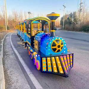 Tren Eléctrico para Parque de Atracciones, Equipo de Tren Mini sin Rieles para Parque de Atracciones - Product Image 5
