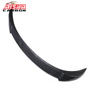 Aileron arrière style AISKA M4 en fibre de carbone noir brillant à simple volet pour Maserati Quattroporte 2013-<span class=keywords><strong>2018</strong></span> - Product Image 3