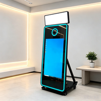 Machine Photobooth Miroir Magique Interactif à Écran Tactile pour Mariages, Événements et Location – Partage Social IA