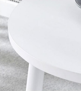 Joye Leisure PB Board Muebles de interior de acero Mesa de comedor semicircular contra la pared con pies ajustables Fácil montaje - Product Image 3