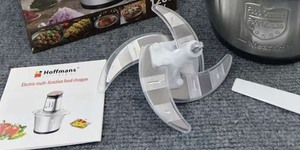 Hoffmans 3L Großkapazitäts-Zerkleinerer 1800W Starker Elektromotor 6-in-1 mit Knoblauchschäler für Shop-Promotion - Product Image 6
