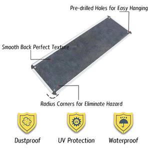 Custom in metallo segno di latta <span class=keywords><strong>Mangia</strong></span> E Statti Zitto segno retrò in alluminio in metallo per la strada casa ufficio decorazione da giardino 4x16 pollici - Product Image 6