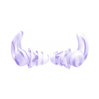 Bouchons d'oreille à réduction de bruit Triple réduction de bruit physique GEL en silicone doux pour la peau