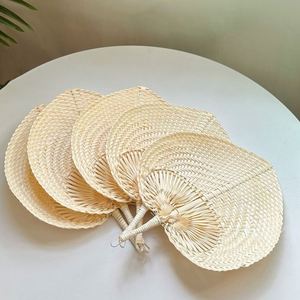 Precio de Fábrica Abanicos de Hoja de Palma Natural, Abanicos de Rafia Natural, Abanicos de Paja - Product Image 4