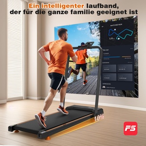 โรงงานลู่วิ่งจ๊อกกิ้งแบบพับได้ 2 in 1 จากจีน พร้อม Fitshow Kinomap <span class=keywords><strong>Zwift</strong></span> พกพาสะดวกสำหรับใช้ในบ้าน สำนักงาน และยิม - Product Image 2