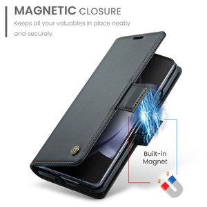 Custodia a Portafoglio in Pelle PU con Protezione RFID Antiurto per <span class=keywords><strong>Samsung</strong></span> Galaxy Z Fold 6 5 - Product Image 4