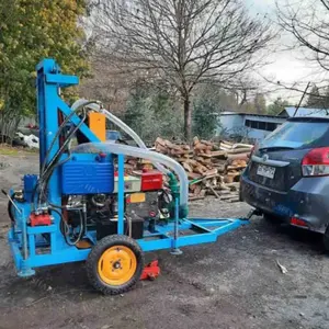 Hydraulic Portable Water Well Rig Drilling Machine Rigs Small Portable Water Well Drilling Rig Water Well Drilling Machine