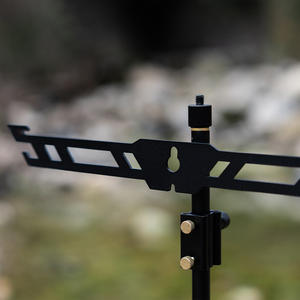 <b>Custom</b> Outdoor Camping Lamp Stand Aluminum Alloy Folding Portable Desktop Storage Rack For Barbecue DIY Assembly - Product Image 3