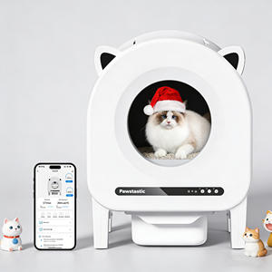 Arenero automático extra grande para gatos Kedi Tuvaleti, fácil de limpiar, ecológico y duradero, suministros de limpieza para mascotas. - Product Image 1