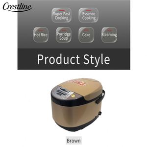 Olla Arrocera Digital Inteligente de Plástico de Lujo, 5L, 10 Tazas, Multifuncional, para Uso Doméstico y en Hoteles, Gran Venta - Product Image 3