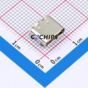 UC09-0W16F00P11 USB Connector SMD Connector ( Connector Type: Type-C )( Gender: Female )( Mounting Type: Horizontal Mount ) - Product Image 1