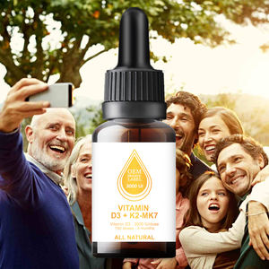 فيتامين ممتاز D3 + + قطرات ، جرعات ، دعم الكالسيوم الطبيعي لصحة العظام - Product Image 3