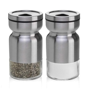 Vente chaude 2019 <span class=keywords><strong>Amazon</strong></span> En Acier Inoxydable Sel et Poivrière - Product Image 1