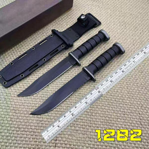 Cuchillo Profesional Multifuncional de Hoja Fija de Acero Inoxidable SS168 para Exteriores, Mango Verde G10, Grado DIY, Personalizable OEM - Product Image 1