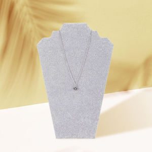 Expositor de Joyería Blanco y Negro de Alta Gama Personalizado para Tiendas de Joyería, Expositor de Collares, Bustos - Product Image 5