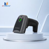 Pemindai kode batang laser GTCODESTAR 1D, pembaca kode QR berkabel USB 2D, pembaca kode batang CMOS untuk Supermarket