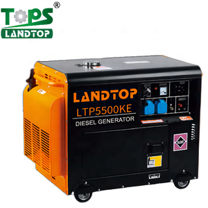 LANDTOP小型発電機工場価格ポータブルオープンまたはサイレント2kw 3kw 5kw 6kw 7kw 8kwポータブルディーゼル発電機 - Product Image 3