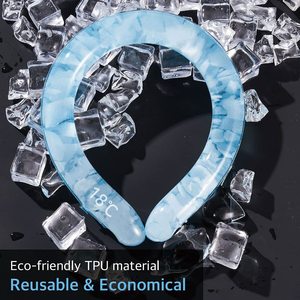 Wearable <strong>Neck</strong> Cooling Tube for Cold Therapy and Hot Weather, <strong>Neck</strong> Gel Ice <strong>Cooler</strong> for Outdoor Workers, Sports - Product Image 3