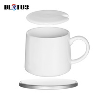 55 degrés auto-chauffant usb voyage intelligent portable tasse thé café tasse thermo chauffe-plat contrôle de la température chauffage pour cadeau