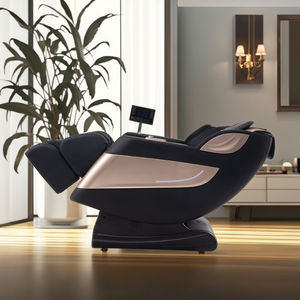 Reclinador de calor inteligente AI eléctrico de lujo <span class=keywords><strong>Thai</strong></span> Stretch 3D Robot Hand SL Track Zero Gravity Shiatsu 4D Master silla de masaje para piernas - Product Image 2