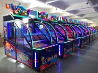 LIFUN Crazy Clown Machine de jeu d'arcade à monnayeur en métal, jeu de compétences à récompense par ticket pour les carnavals et les aires de jeux intérieures