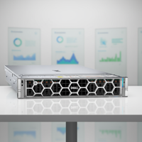 خادم راك Dell PowerEdge R7725xd 2U بمعالج ثنائي المنفذ بسرعة 1.86 جيجاهرتز-2.0 جيجاهرتز، تصميم مدمج عالي التوسع للتخزين