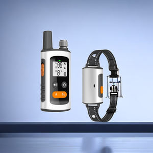 कुत्ते ट्रेनर 800 मीटर रेंज दो कुत्तों के लिए एक साथ प्रशिक्षण योग्य कंपन बिजली झटका रिचार्जेबल छाल नियंत्रण - Product Image 5