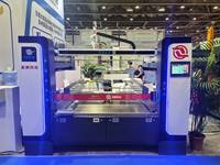 Haosheng 5 Eksenli Yarı Otomatik UV Sprey Kaplama Makinesi, Otomotiv Elektronik Uygulamaları için OMRON PLC ile Yüksek Verimlilik