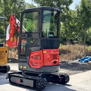 Mini-pelle sur chenilles avec moteur haute performance, <span class=keywords><strong>godet</strong></span> de 0,025 m³, puissance de 7,3 kW, à vendre - Product Image 5