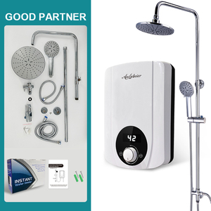 <span class=keywords><strong>Chauffe</strong></span>-<span class=keywords><strong>eau</strong></span> 220V 5.5KW avec protection de sécurité et commande par bouton pour usage domestique, montage universel pour petites salles de bain, faible <span class=keywords><strong>bruit</strong></span> - Product Image 4