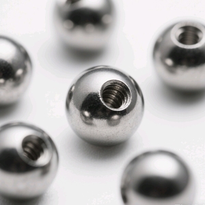 Sfere Metalliche in Acciaio Inossidabile AISI 304/316 Personalizzabili con Fori Filettati o Forati - Product Image 3