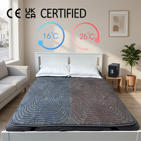 Matelas de lit individuel avec système de refroidissement et de chauffage par eau, alternative au système de refroidissement pour lit 8 Sleep, surmatelas taille King