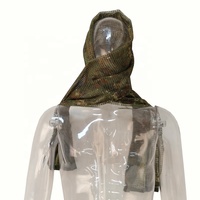 Écharpe légère en maille anti-poussière de Camouflage extérieur tactique pour voile de tireur d'élite chasse accessoire aveugle sport randonnée vêtements