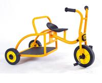 Tricycle tandem pour enfants Flyingkids, jouet d'extérieur pour enfants, roues en caoutchouc, cadre en acier, pour les groupes de maternelle