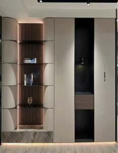 Vitrina de Madera a Medida, Mueble de Restaurante, Vitrina Moderna de Lujo - Product Image 2