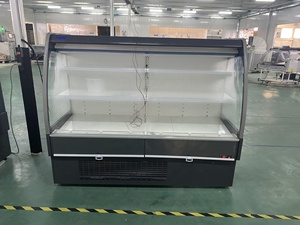 Vitrina Refrigerada Comercial con Cortina de Aire para Exhibición de Bebidas y Frutas en Supermercados - Product Image 5