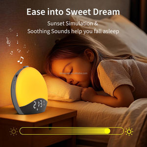 Despertador con Simulación <span class=keywords><strong>de</strong></span> Amanecer y Máquina <span class=keywords><strong>de</strong></span> Sonido, Botones Retroiluminados Mejorados, Máquina <span class=keywords><strong>de</strong></span> Ruido Blanco con Luz Nocturna, Altavoz Bluetooth con Luz <span class=keywords><strong>de</strong></span> Despertador - Product Image 4