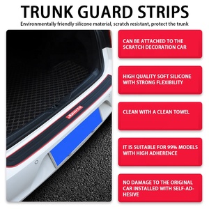 Bande anti-collision en PVC KLNT personnalisée avec logo d'usine, pour seuil <span class=keywords><strong>de</strong></span> porte <span class=keywords><strong>de</strong></span> camion, protection universelle <span class=keywords><strong>de</strong></span> <span class=keywords><strong>pare</strong></span>-<span class=keywords><strong>chocs</strong></span> <span class=keywords><strong>arrière</strong></span> <span class=keywords><strong>de</strong></span> voiture, installation facile - Product Image 5