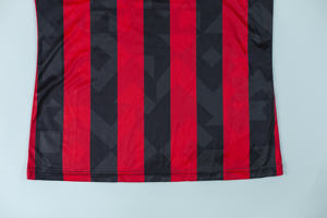 शॉर्ट स्लीपर चार सीज़न मिल्लन रेट्रो प्रशंसक संस्करण जर्सी त्वरित सुखाने पॉलिएस्टर प्रशिक्षण फुटबॉल जर्सी - Product Image 3