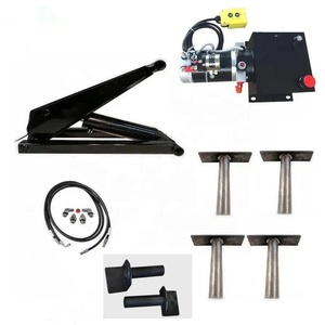 Kit de levage de palan à ciseaux à cylindre hydraulique pour chariot élévateur Trump de camion de remorque à benne basculante de 3-16 tonnes - Product Image 2