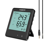 Yowexa YDP-20, Higrómetro Digital con Pantalla LCD, Registrador de Datos de Humedad y Temperatura en PDF