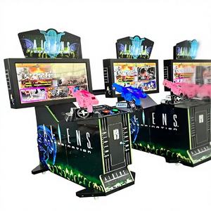 Machine de jeu d'arcade de tir à l'arc de simulation en vente chaude, machine de jeu vidéo électronique de tir sur table, machine d'arcade de tir <span class=keywords><strong>Aliens</strong></span> Time Crisis 4 - Product Image 4