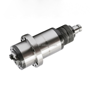 Pièces de machine : Broche de fraisage et de taraudage BT30 100 mm 12000 tr/min avec roulement à billes en céramique, broche ATC, broche entraînée par courroie - Product Image 5