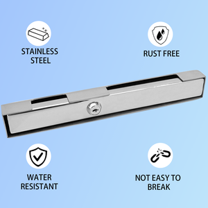 304 Grade Stainless Steel Fine Polished Strong and Sturdy Portable <strong>Outboard</strong> <strong>Engine</strong> <strong>Lock</strong> With Keys - Product Image 4
